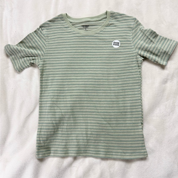 Boys Bundle Shirts Short Sleeves Terry Polo Casual Striped Tees NWT Sz M - Picture 3 of 9